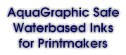 Water based water-soluble Inks for Artists & Printmakers